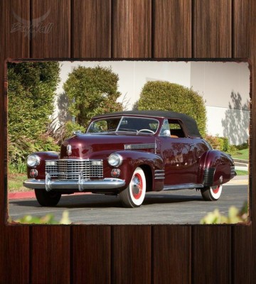 Металлическая табличка Cadillac Sixty-Two Convertible Coupe 086